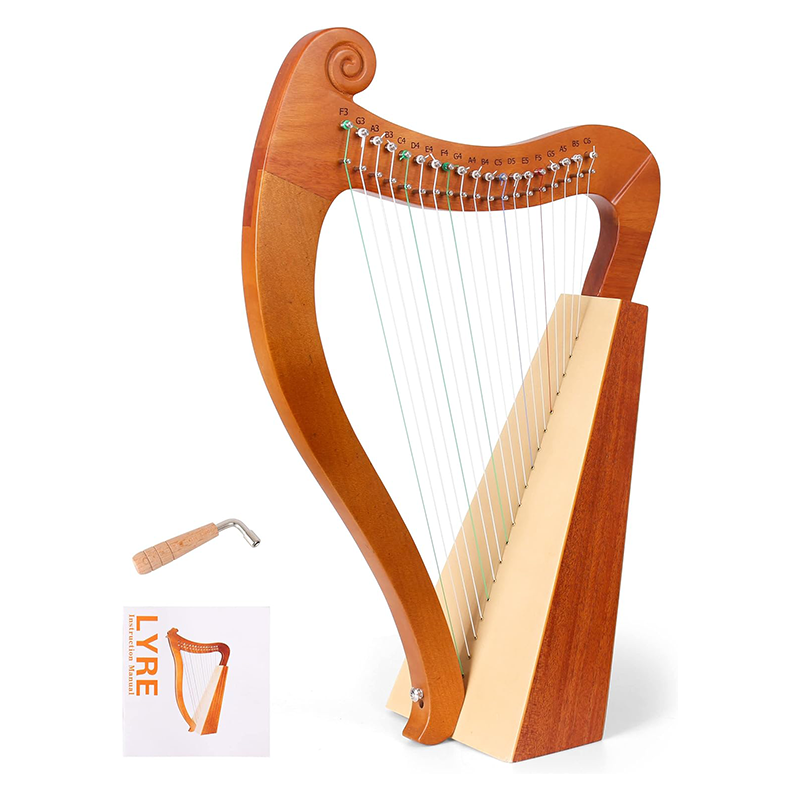15 19 cuerdas Mini arpa Lira P - Musical Instrument Names reseña y precio