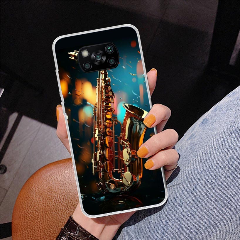 Funda para Teléfono con Diseño - Musical Instrument Quotes reseña y precio