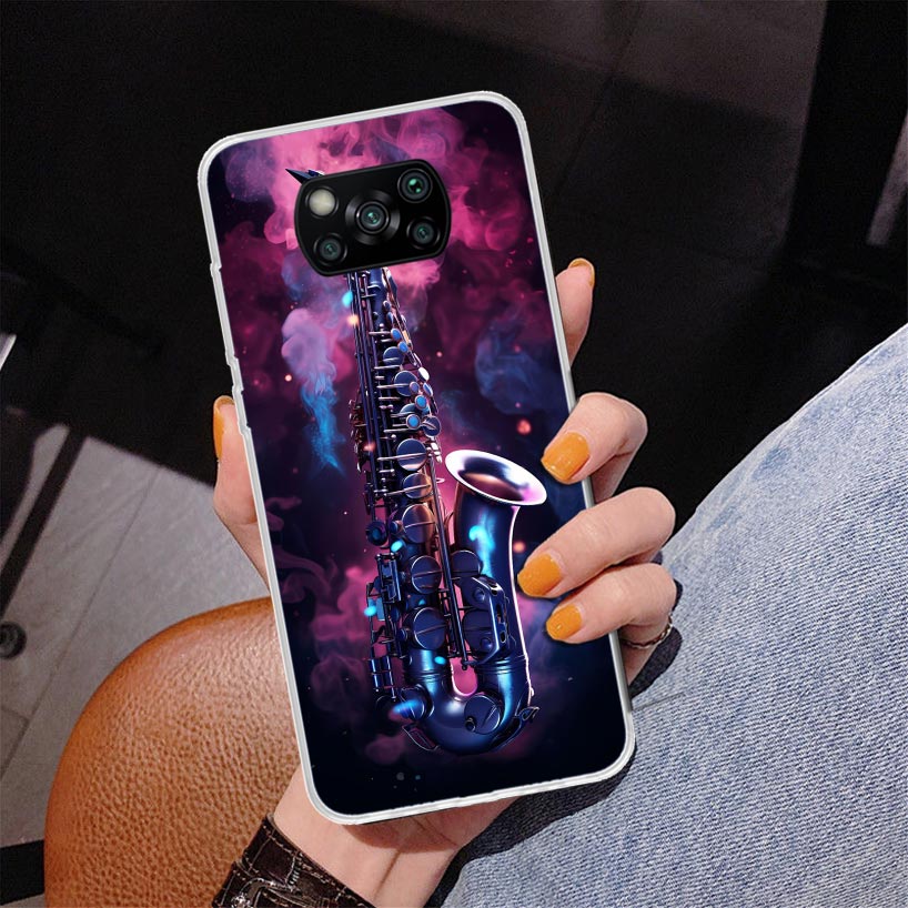 Funda para Teléfono con Diseño - Musical Instrument Quotes reseña y precio