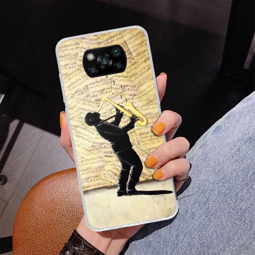 Funda para Teléfono con Diseño - Musical Instrument Quotes reseña y precio