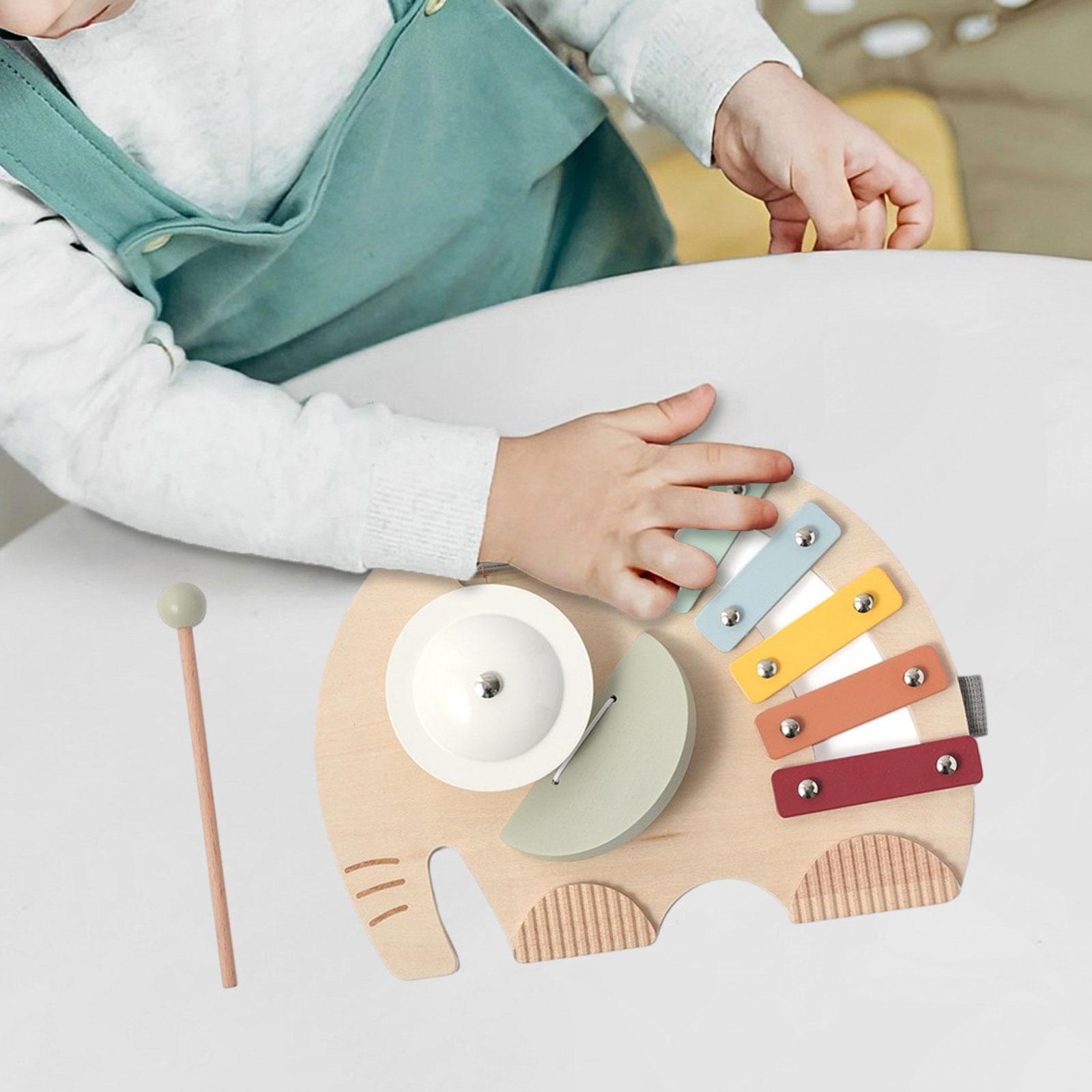 Xilófono de Madera de 5 Notas, - Musical Instrument Xylophone reseña y precio