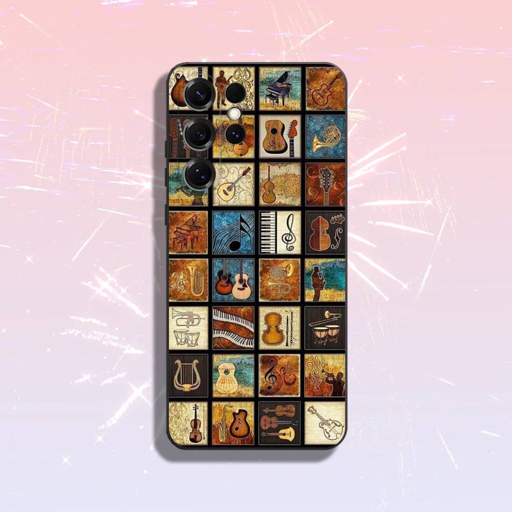 Funda para teléfono con diseño - Musical Instrument Quotes reseña y precio