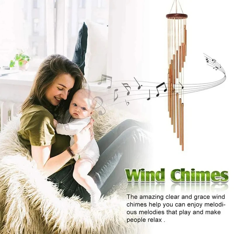 Campanas de viento de tubo de  - Wind Chime Tubular reseña y precio