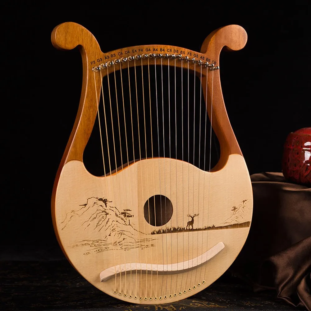 Arpa de Lira de 19 cuerdas de  - Musical Instrument Names reseña y precio